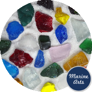 7612-G-SG-P8 - Sea Glass - Jazz Gravel - Craft Pack